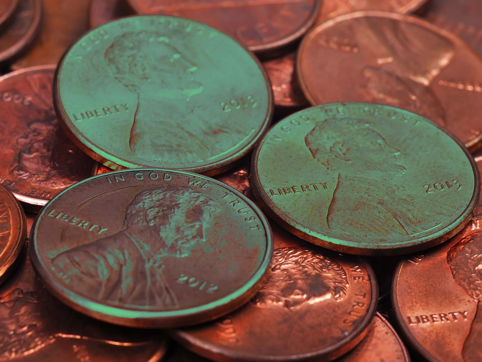 Tarnished penny